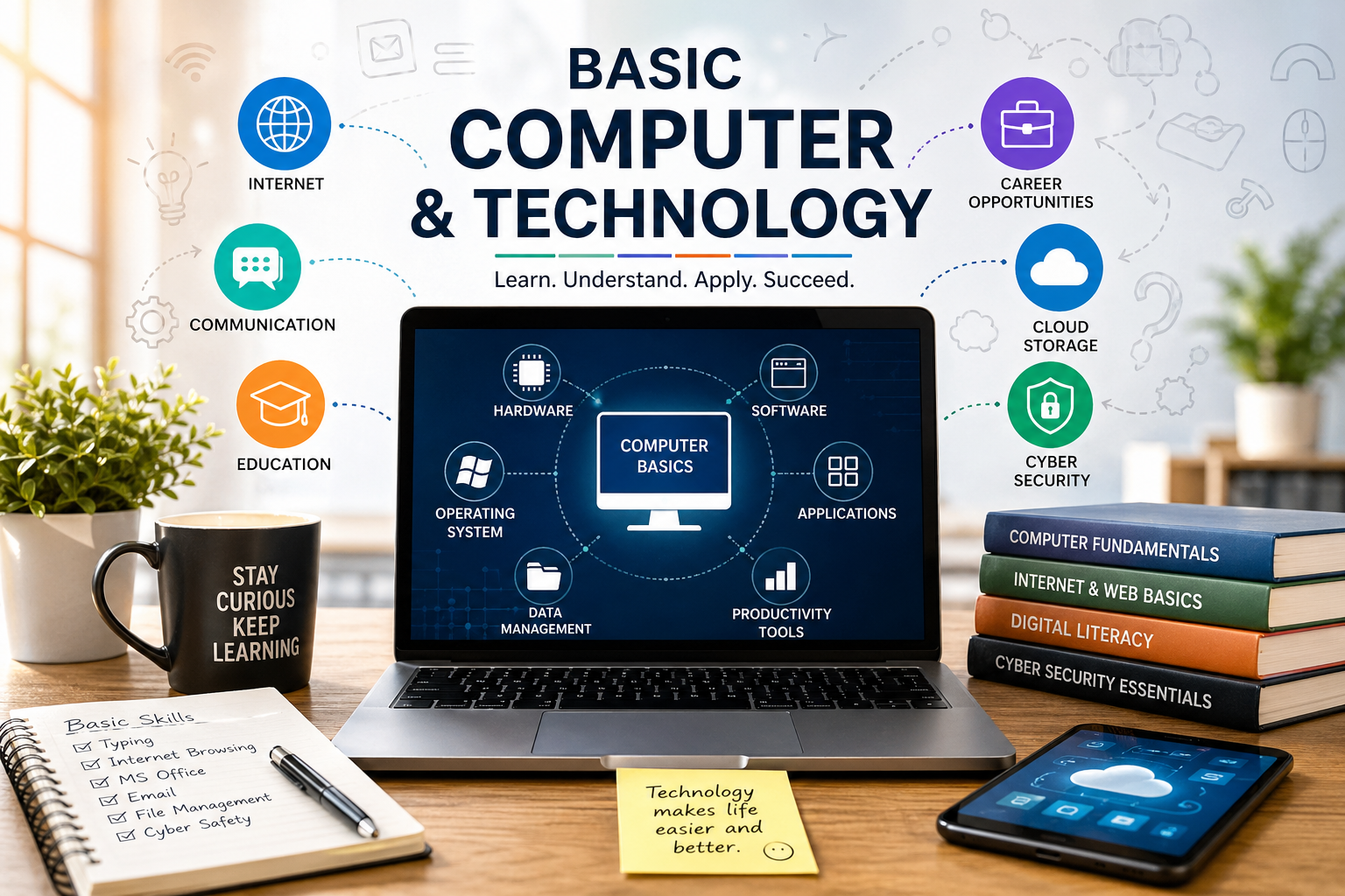 Basic Computer Skills & Tech Fundamentals