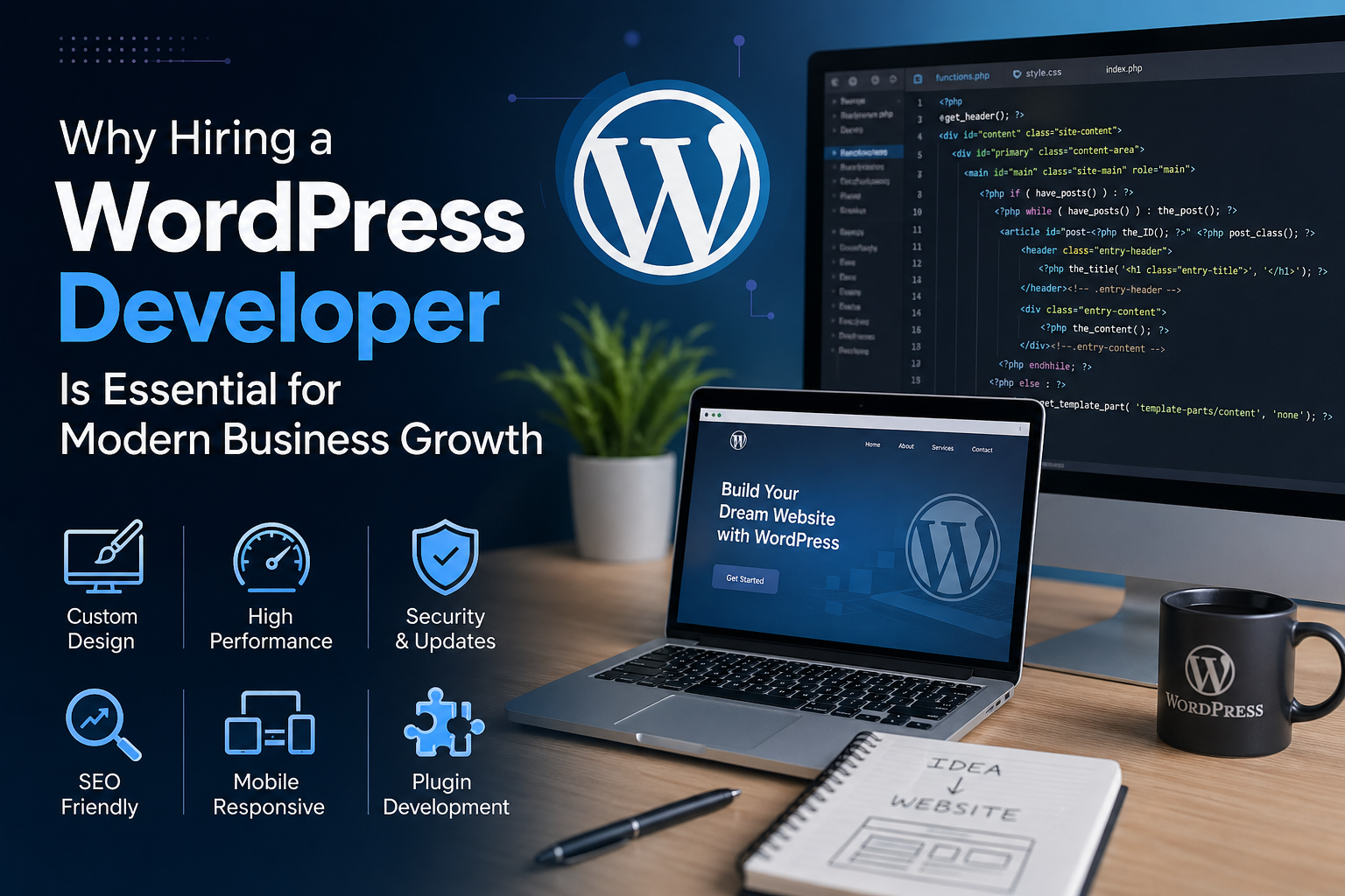 Why Hiring a WordPress Developer Matters