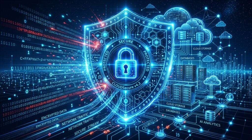 Cybersecurity Digital Shield Data Protection